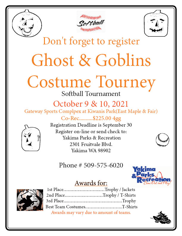 Softball Yakima Parks and Recreation