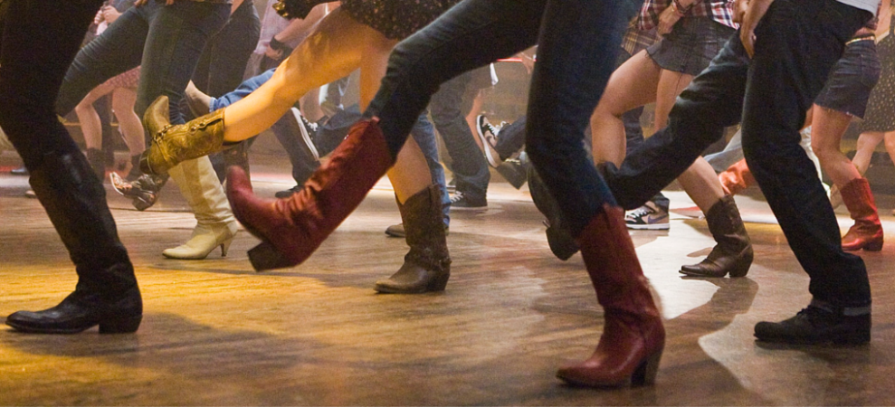 Dance Dresses with Cowboy Boots